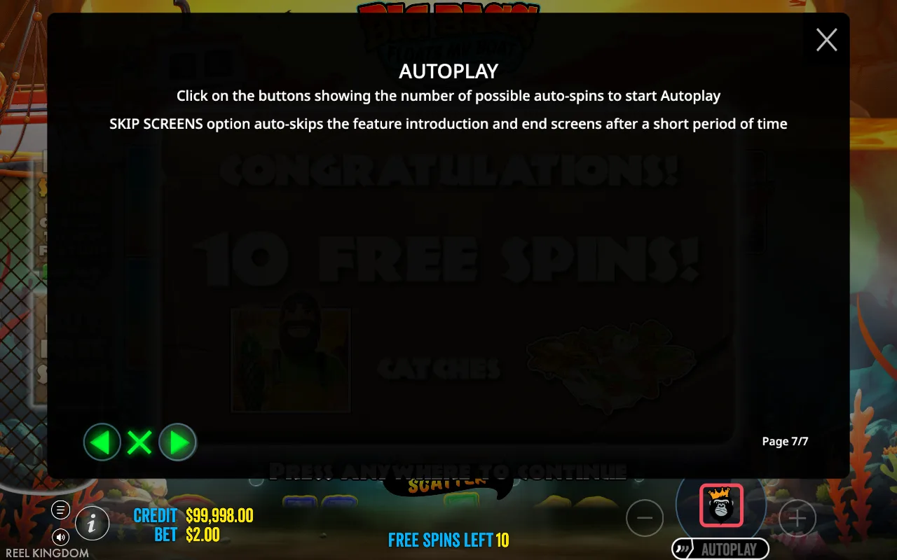 Autoplay — Big Bass Floats My Boat