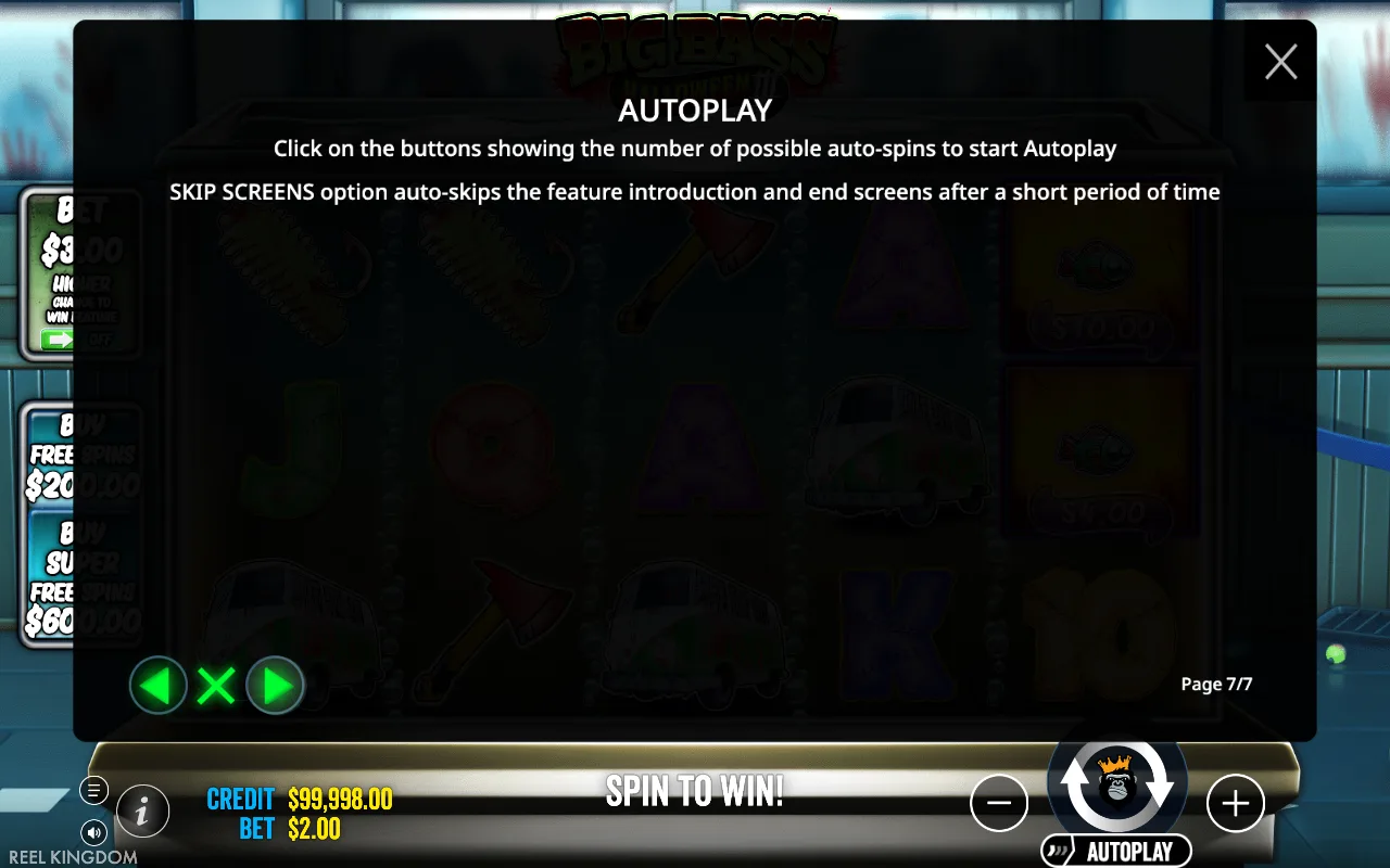 Autoplay — Big Bass Halloween 3
