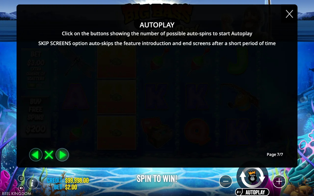 Autoplay — Big Bass — Keeping it Reel