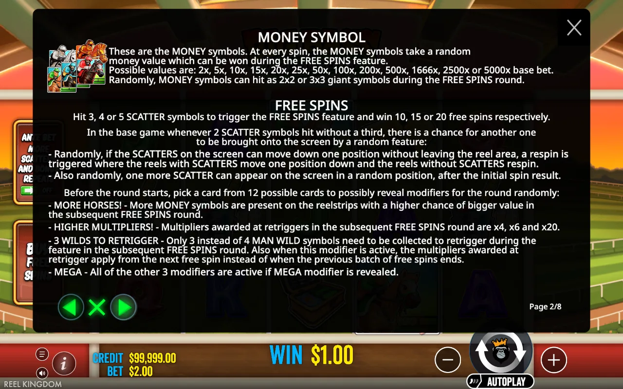 Free spins — Big Bass Raceday Repeat