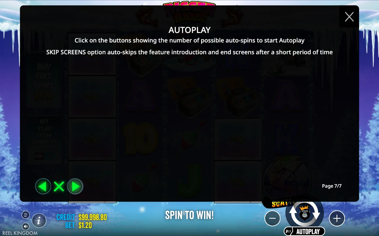 Autoplay — Bigger Bass Blizzard Christmas Catch