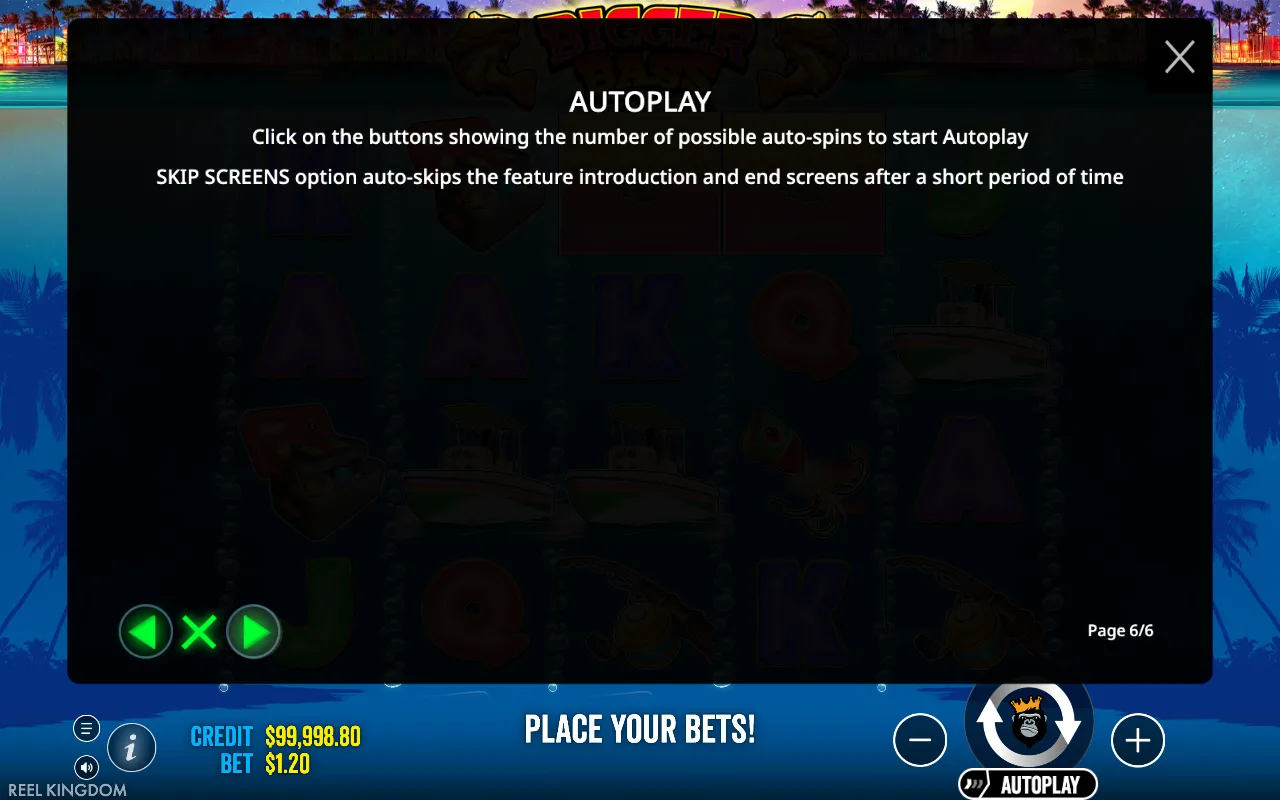 Autoplay — Bigger Bass Bonanza