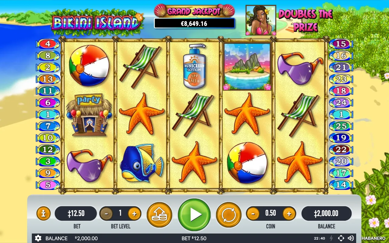 The base game — Bikini Island