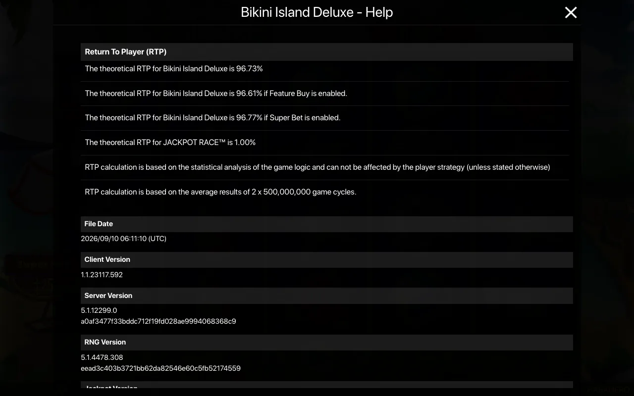 Game rules, page 2 — Bikini Island Deluxe