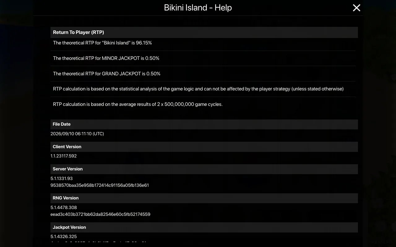 Game rules, page 2 — Bikini Island