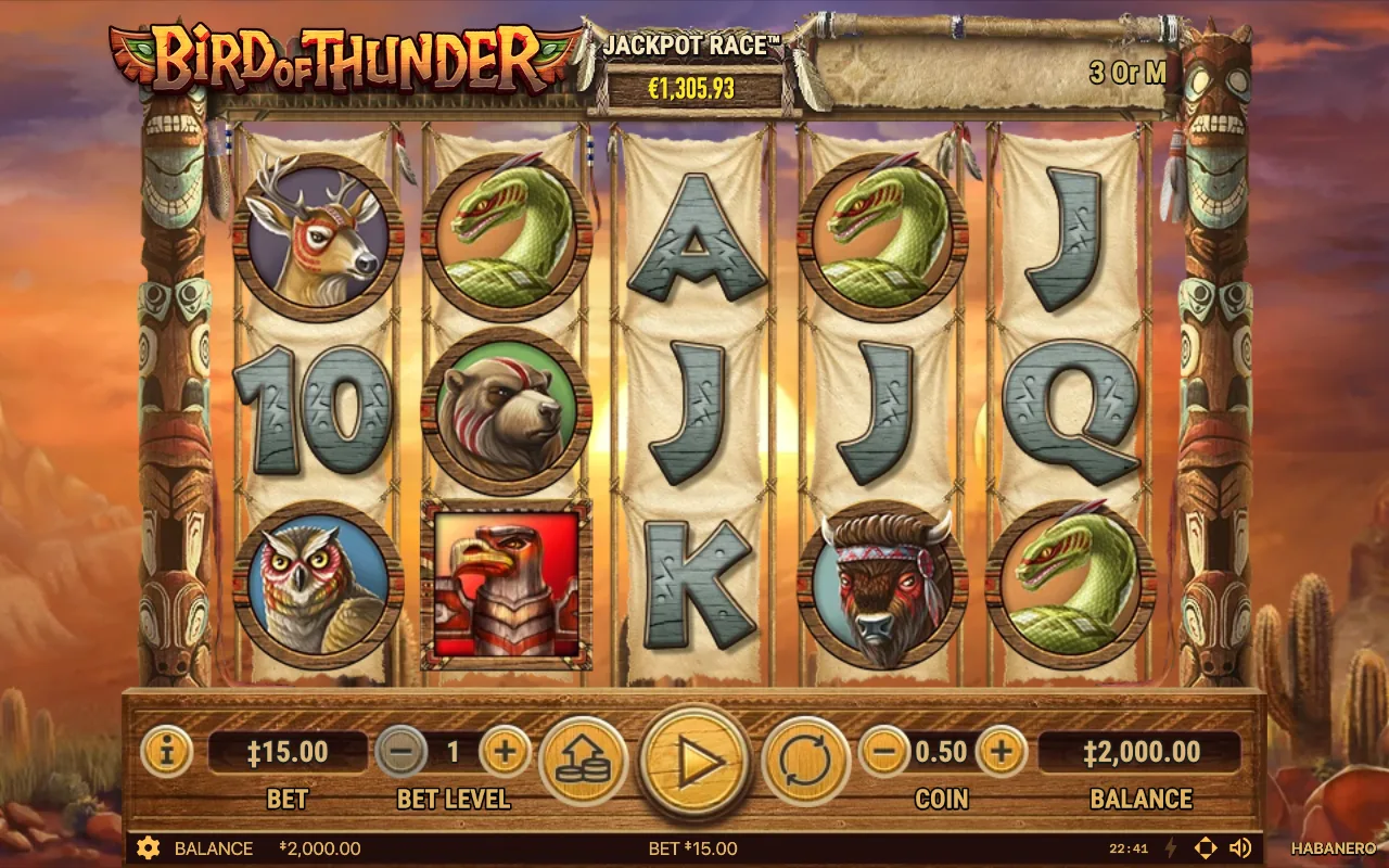 The base game — Bird of Thunder