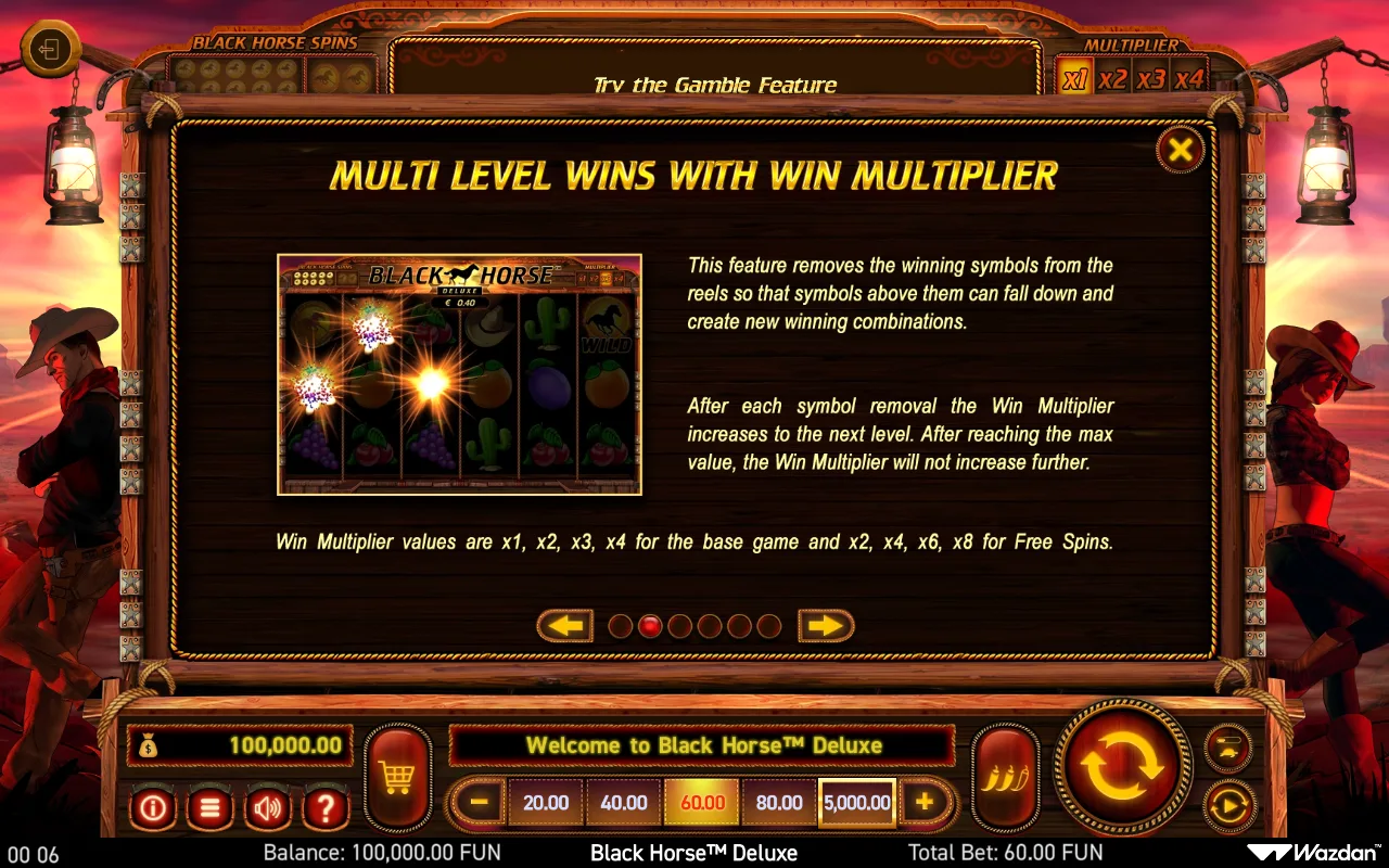 Game rules, page 2 — Black Horse Deluxe