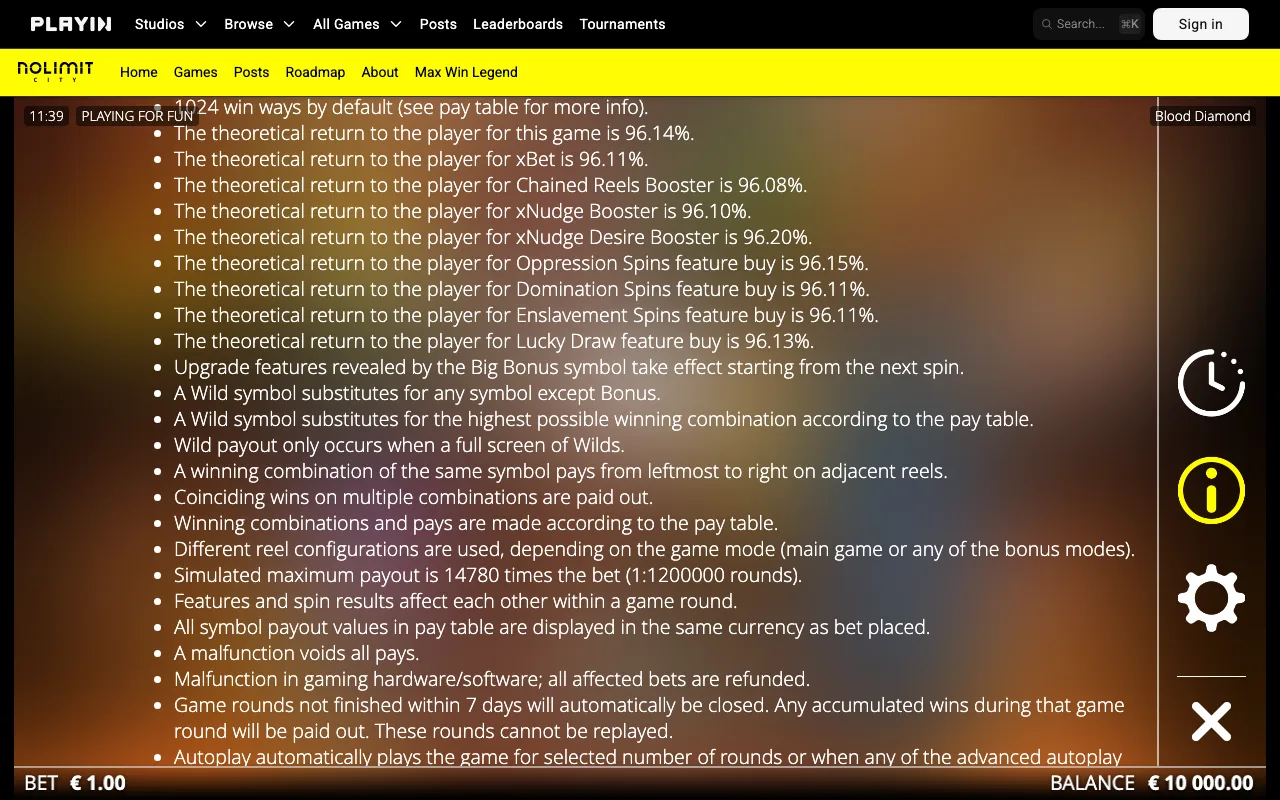 Game rules, page 3 — Blood Diamond