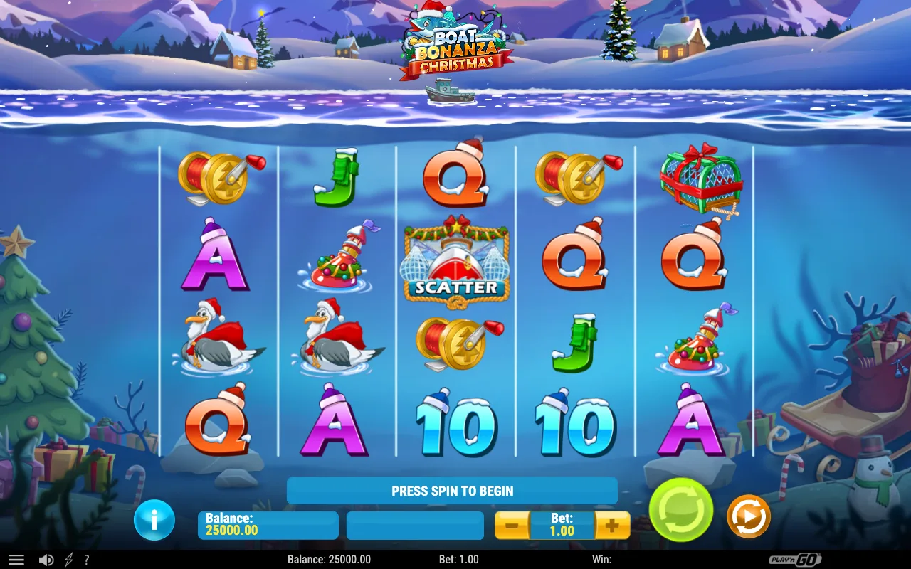 The base game — Boat Bonanza Christmas