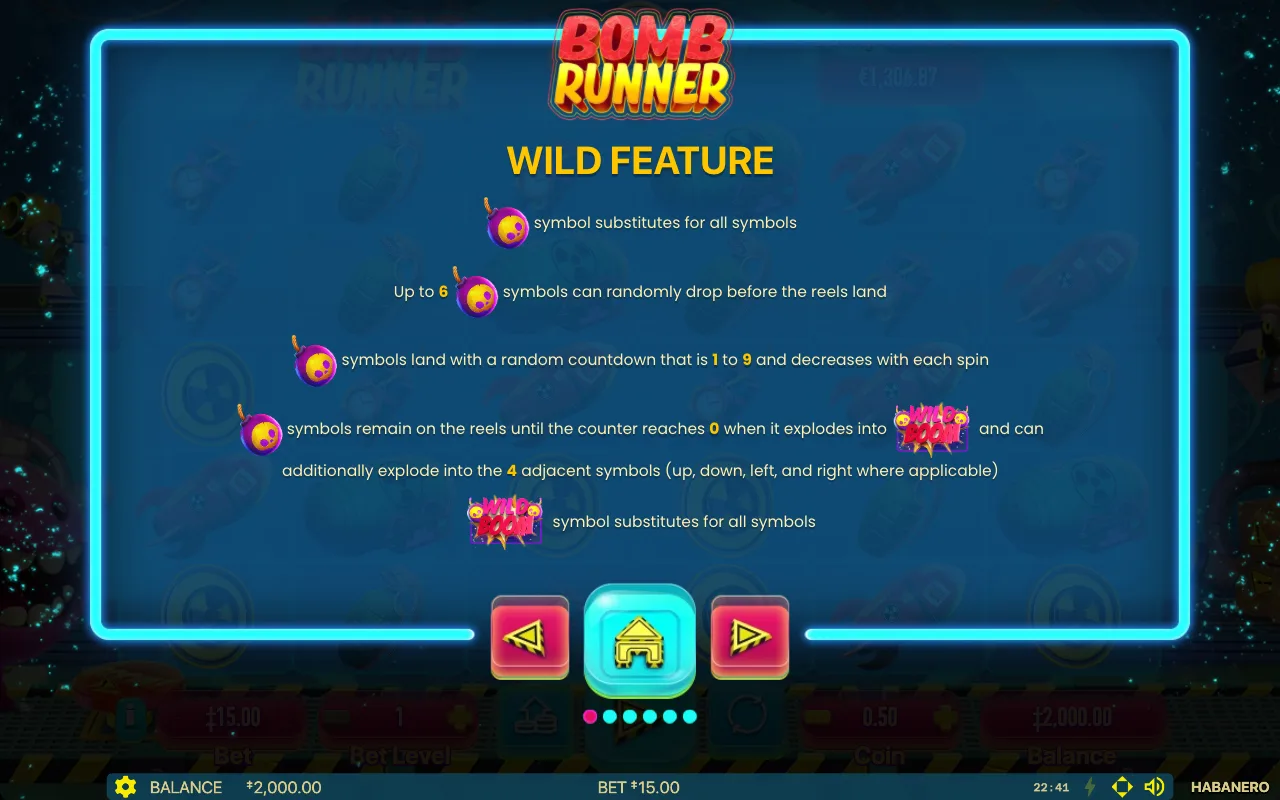 Game rules, page 3 — Bomb Runner