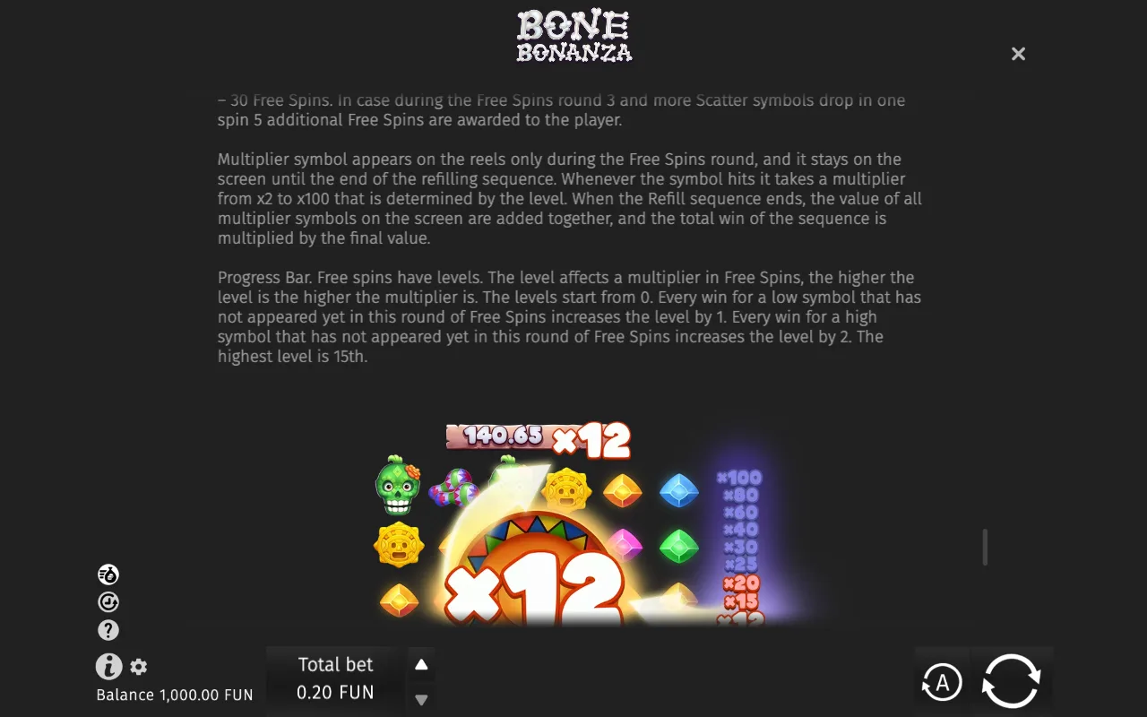 Game rules, page 4 — Bone Bonanza