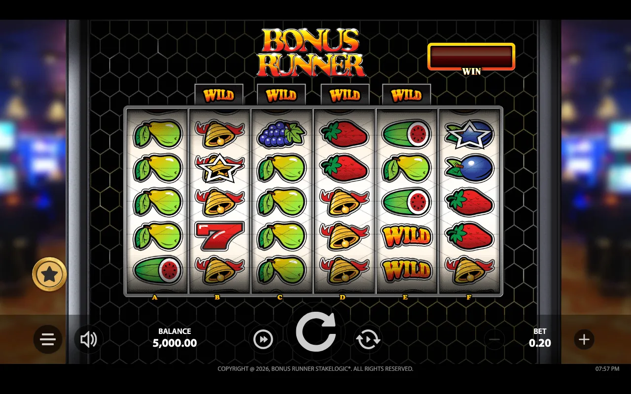 The base game — Bonus Runner