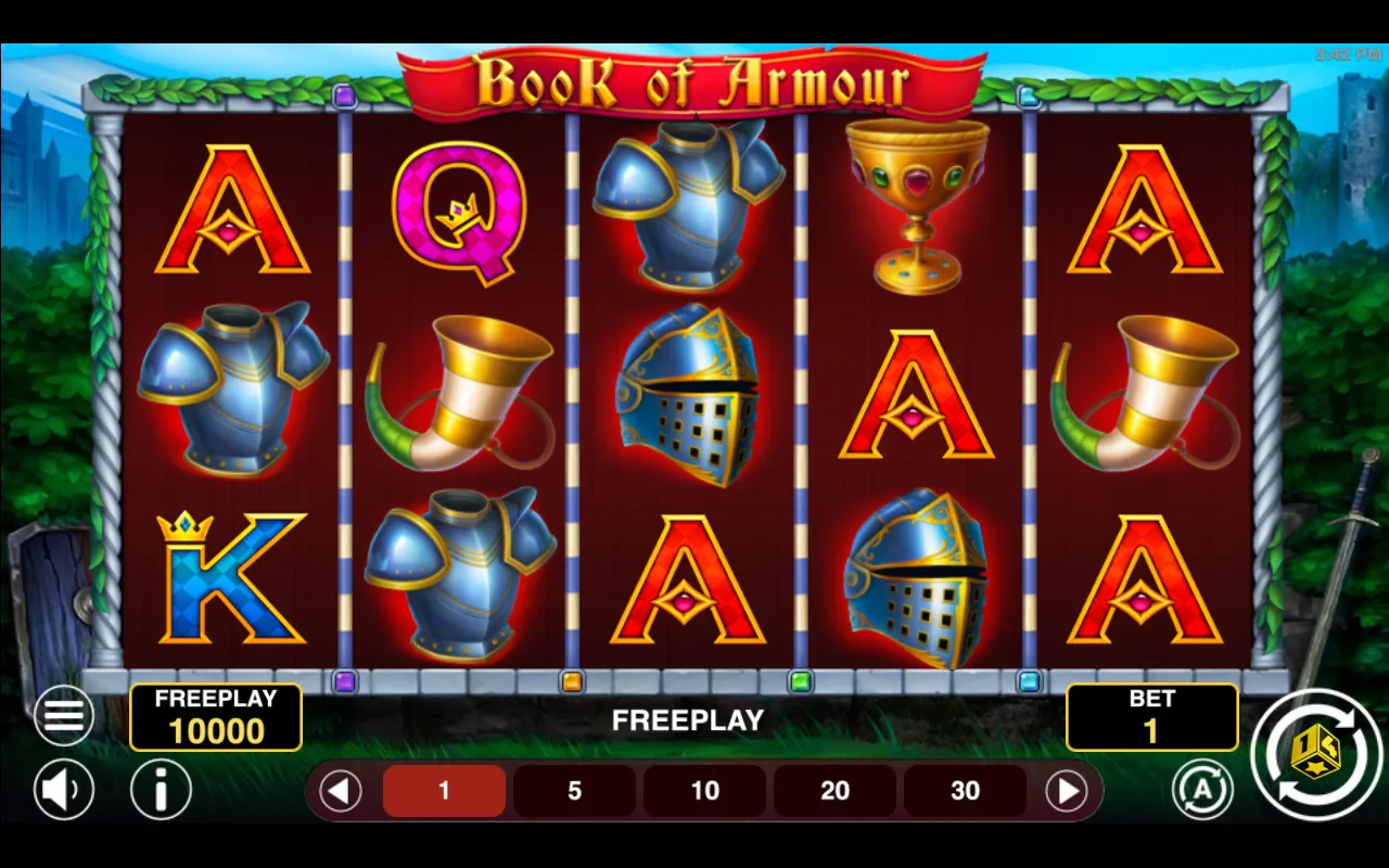 The base game — Book of Armour