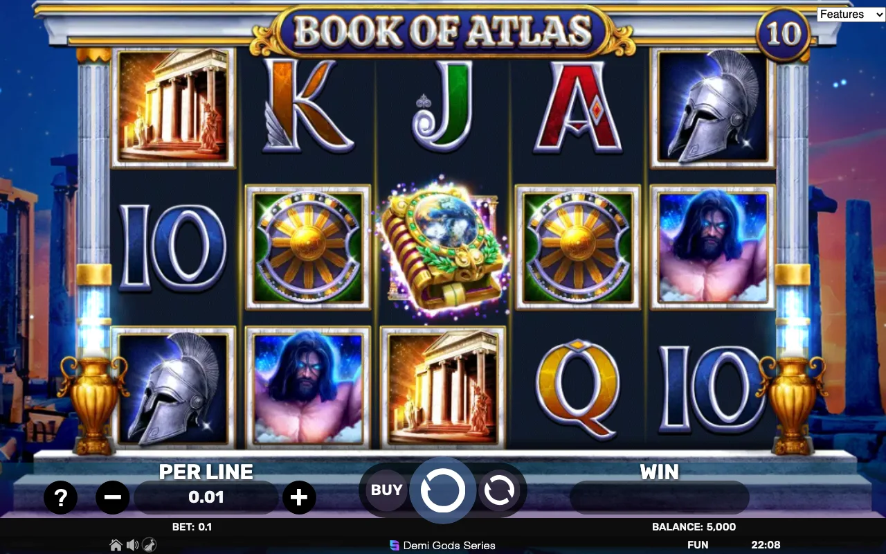 The base game — Book of Atlas