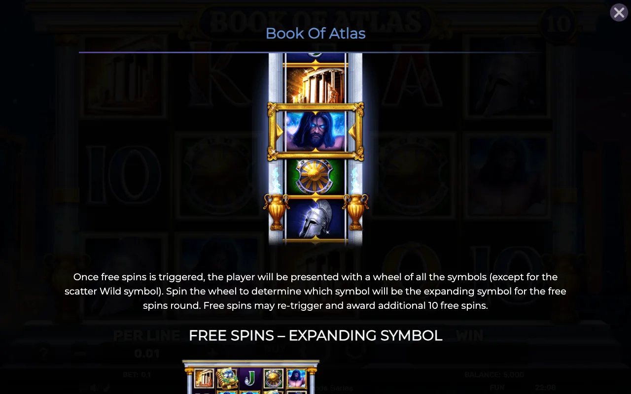 Game rules, page 2 — Book of Atlas