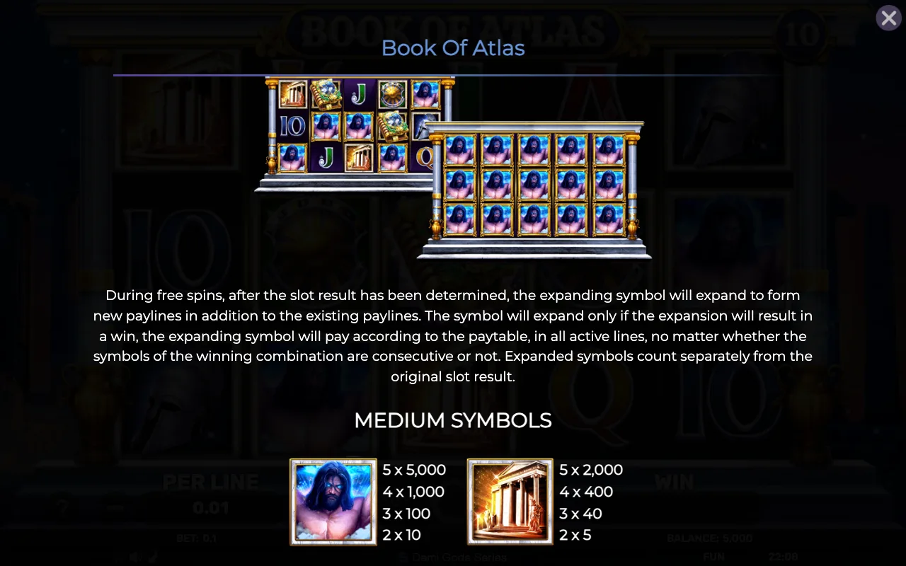 Game rules, page 3 — Book of Atlas