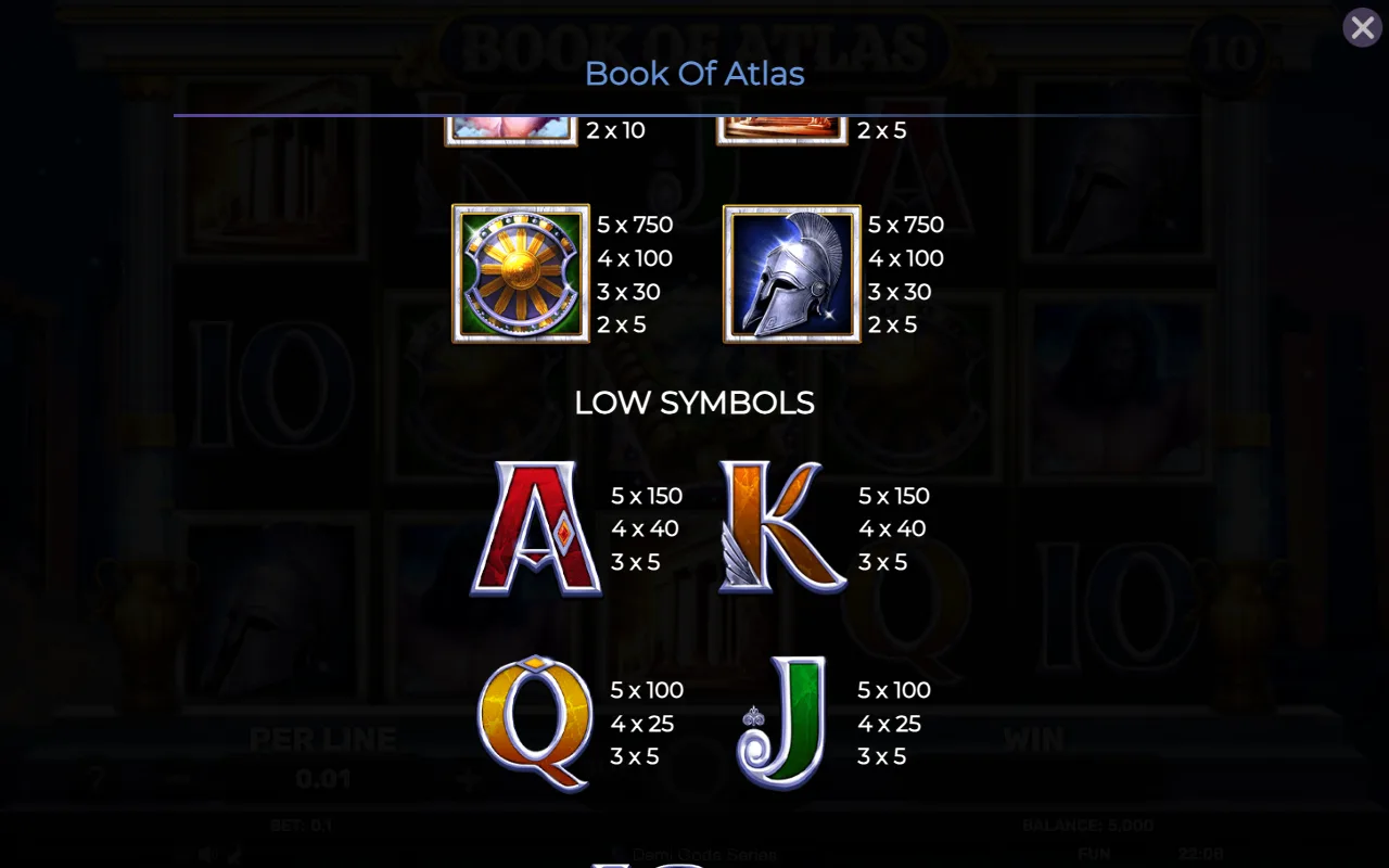 Game rules, page 4 — Book of Atlas