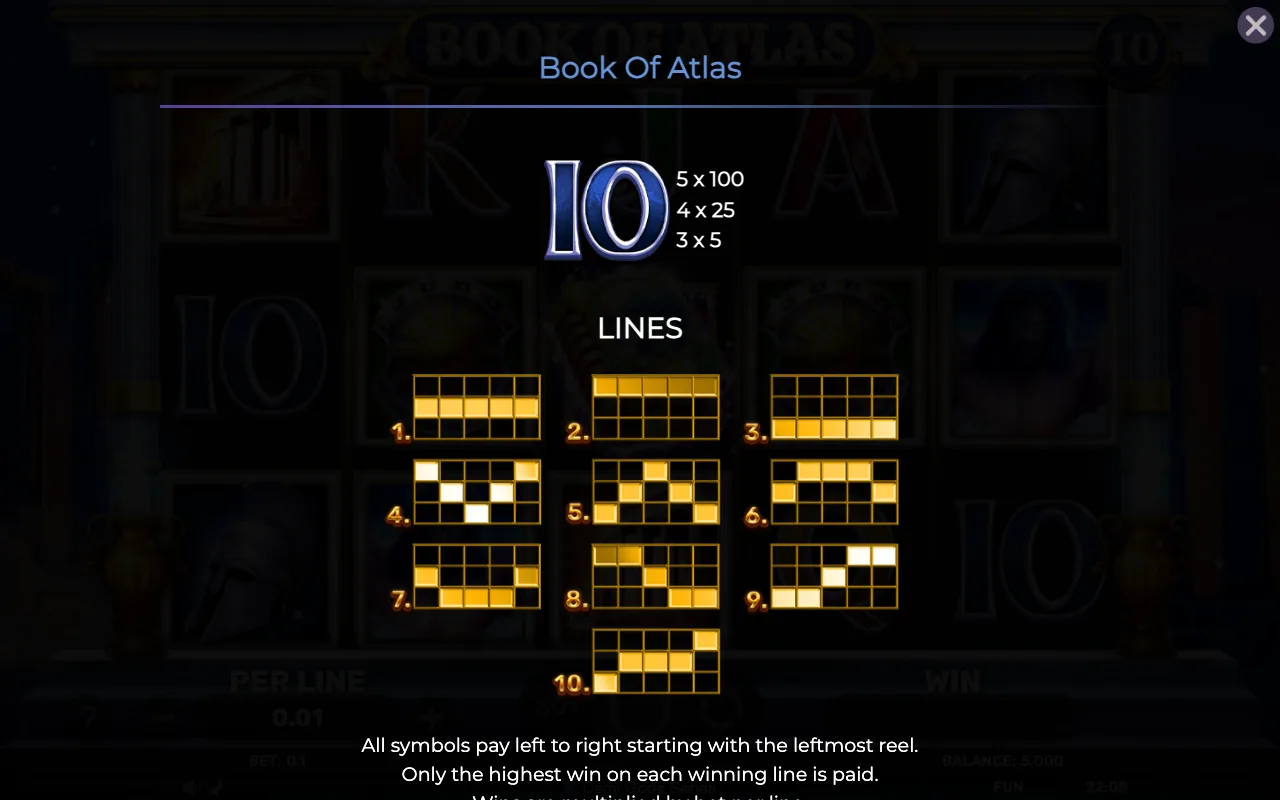 Lines — Book of Atlas