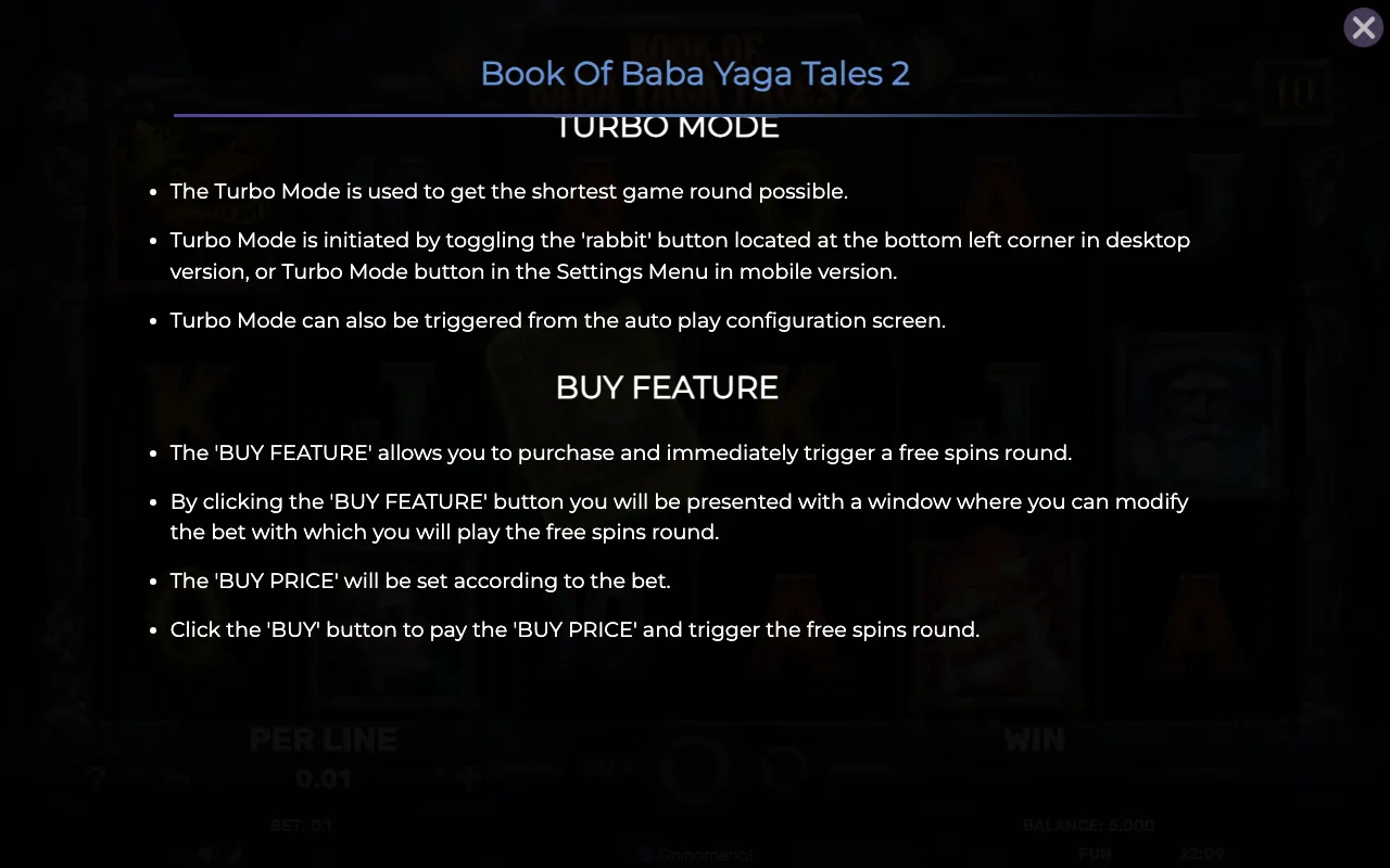 Game rules, page 7 — Book of Baba Yaga Tales 2