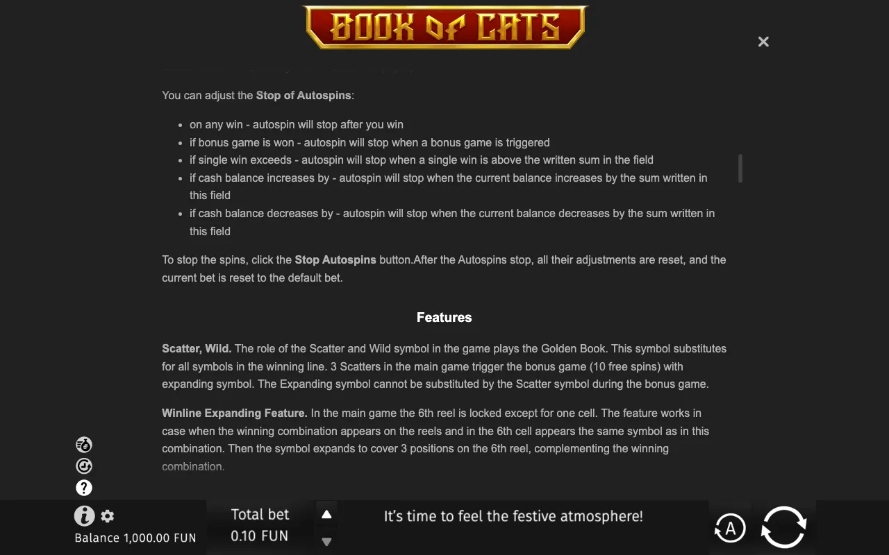 Game rules, page 7 — Book of Cats