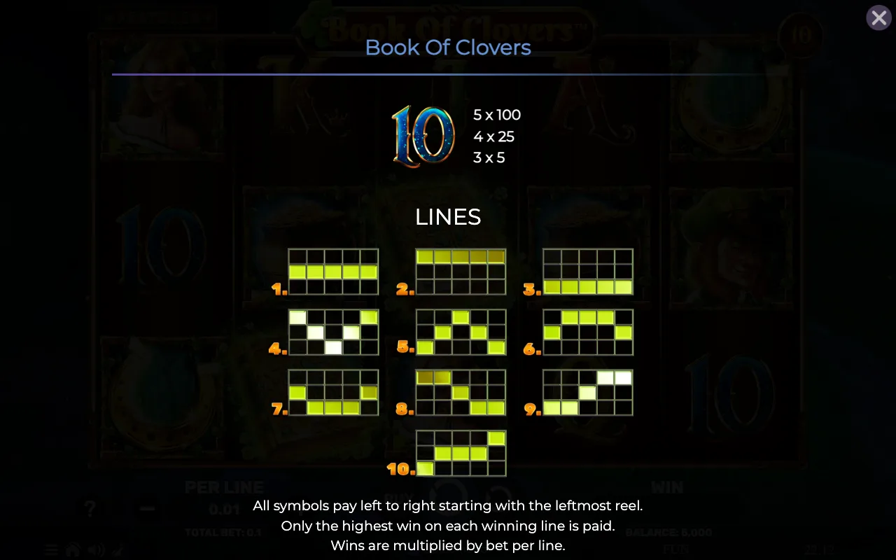 Lines — Book of Clovers