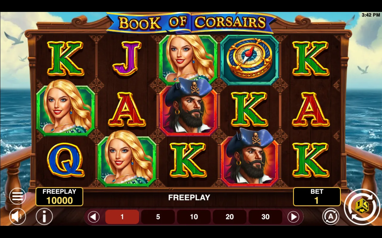 The base game — Book of Corsairs