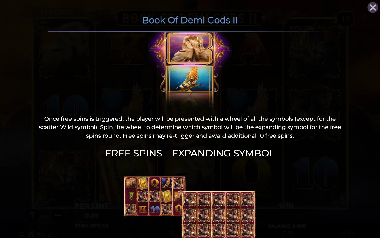 Game rules, page 2 — Book of Demi Gods 2