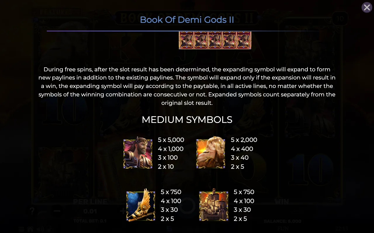 Game rules, page 3 — Book of Demi Gods 2