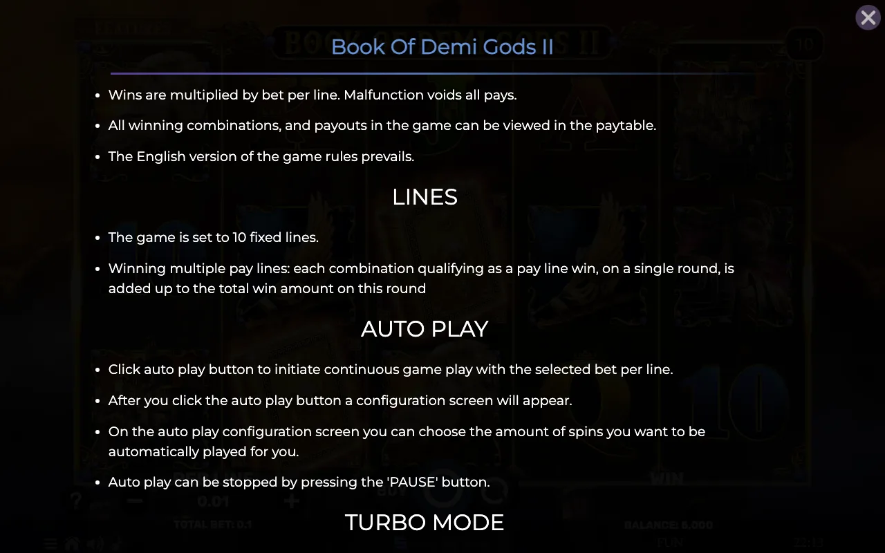 Lines — Book of Demi Gods 2