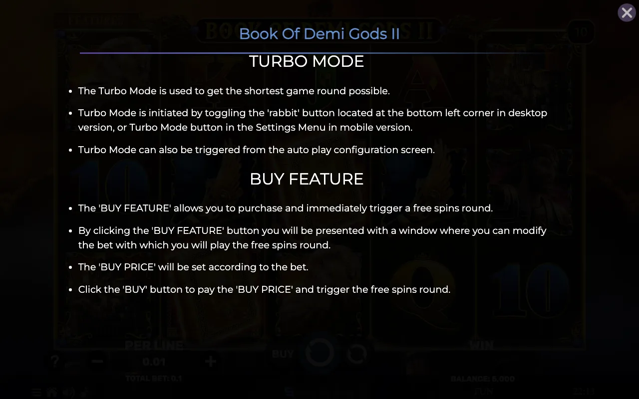 Game rules, page 8 — Book of Demi Gods 2