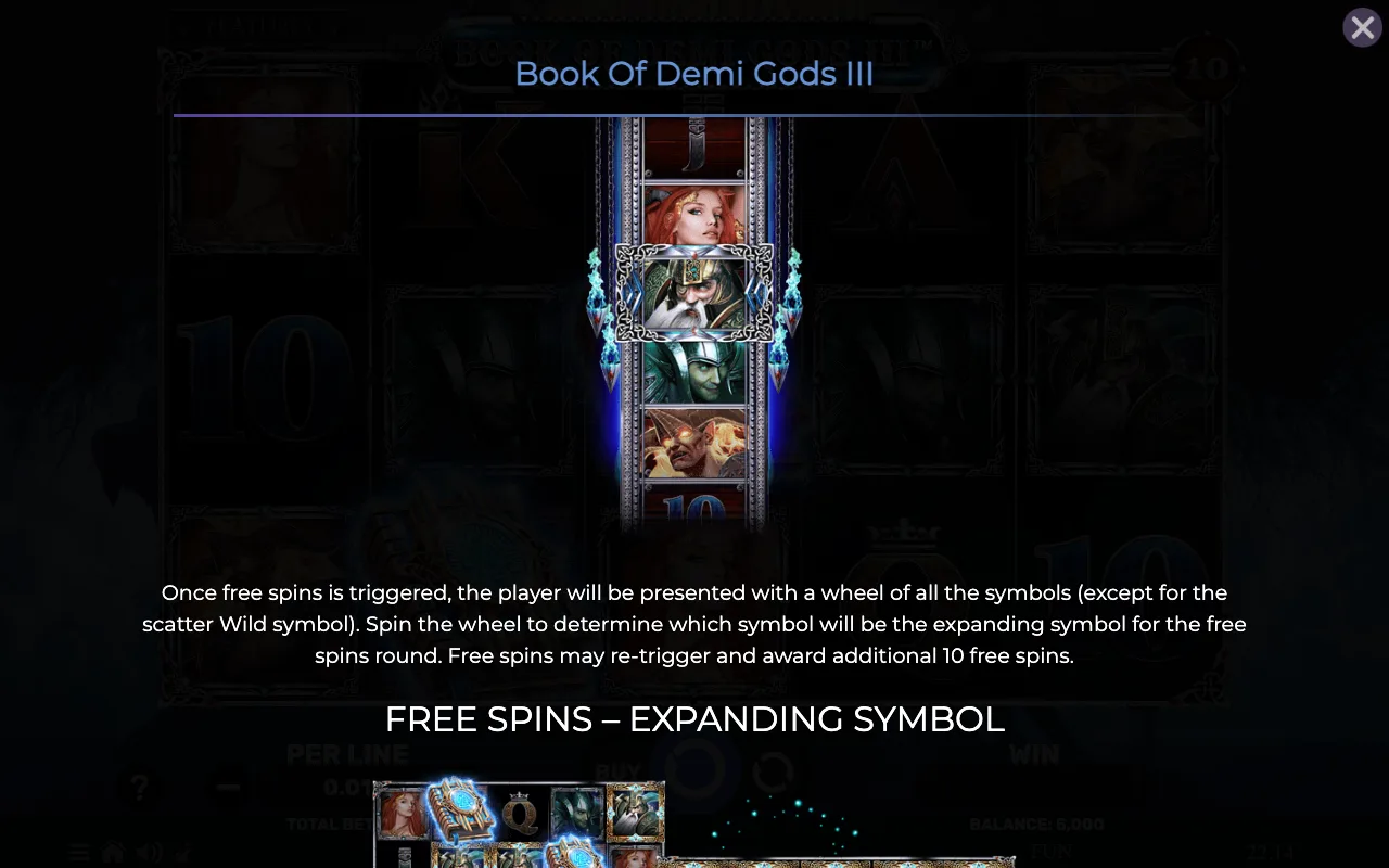 Game rules, page 2 — Book of Demi Gods 3