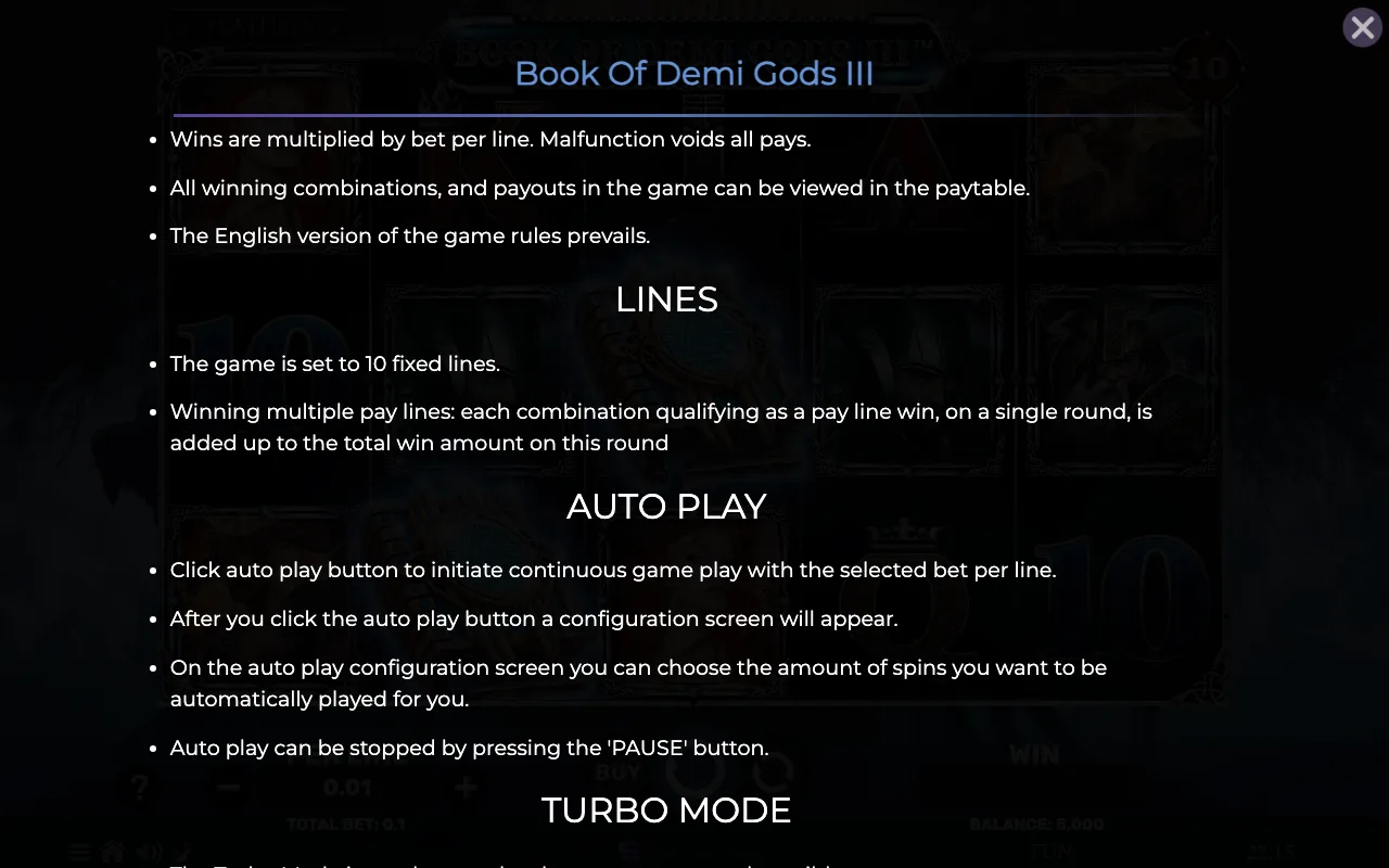 Lines — Book of Demi Gods 3