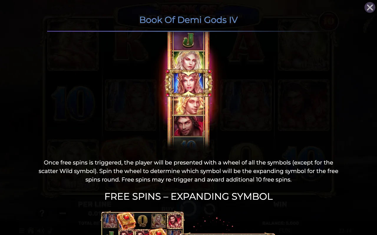 Game rules, page 2 — Book of Demi Gods 4