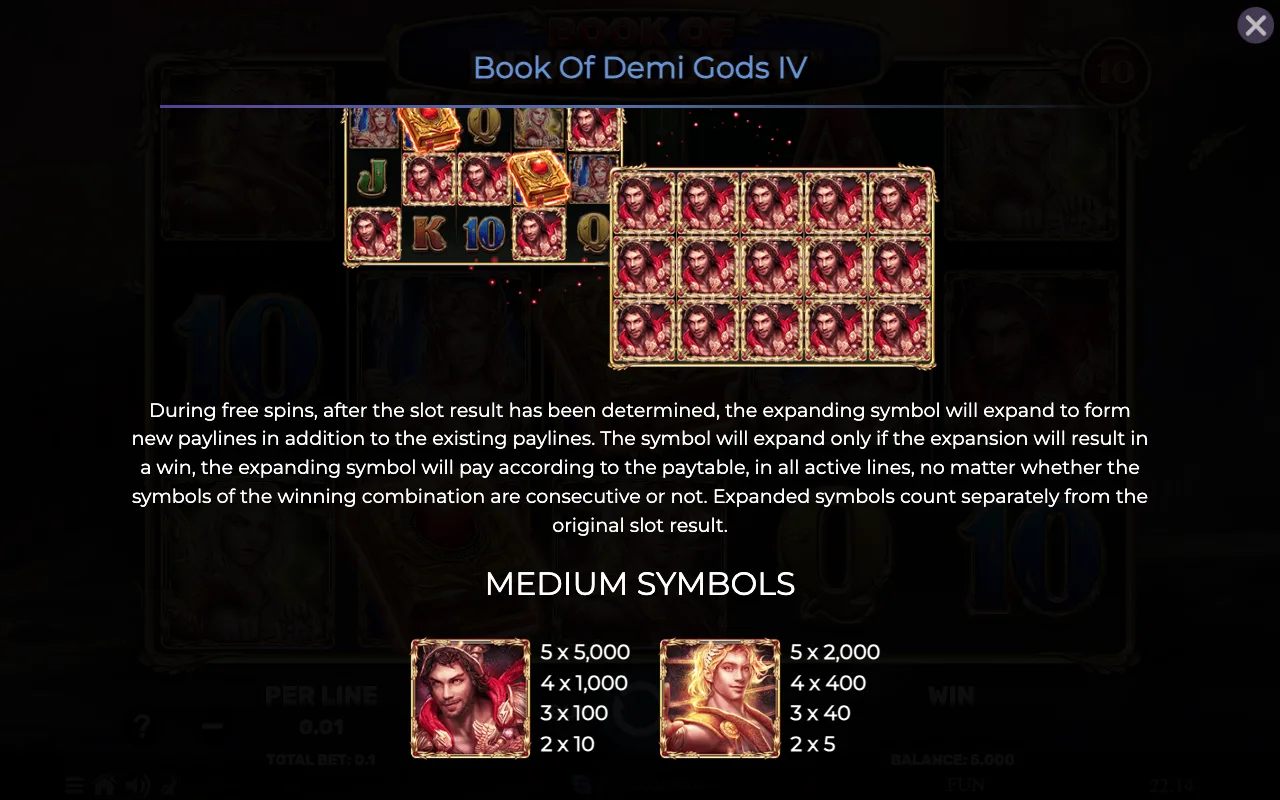 Game rules, page 3 — Book of Demi Gods 4