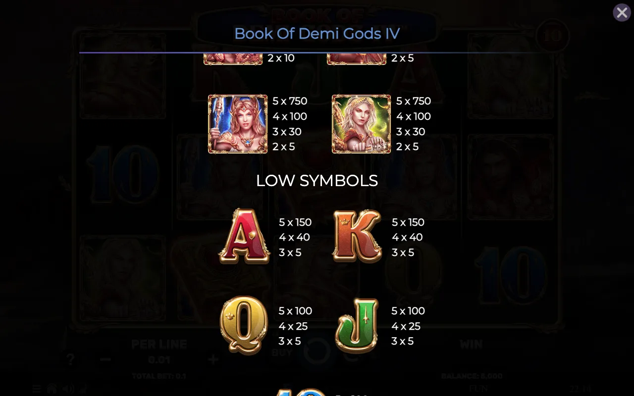 Game rules, page 4 — Book of Demi Gods 4