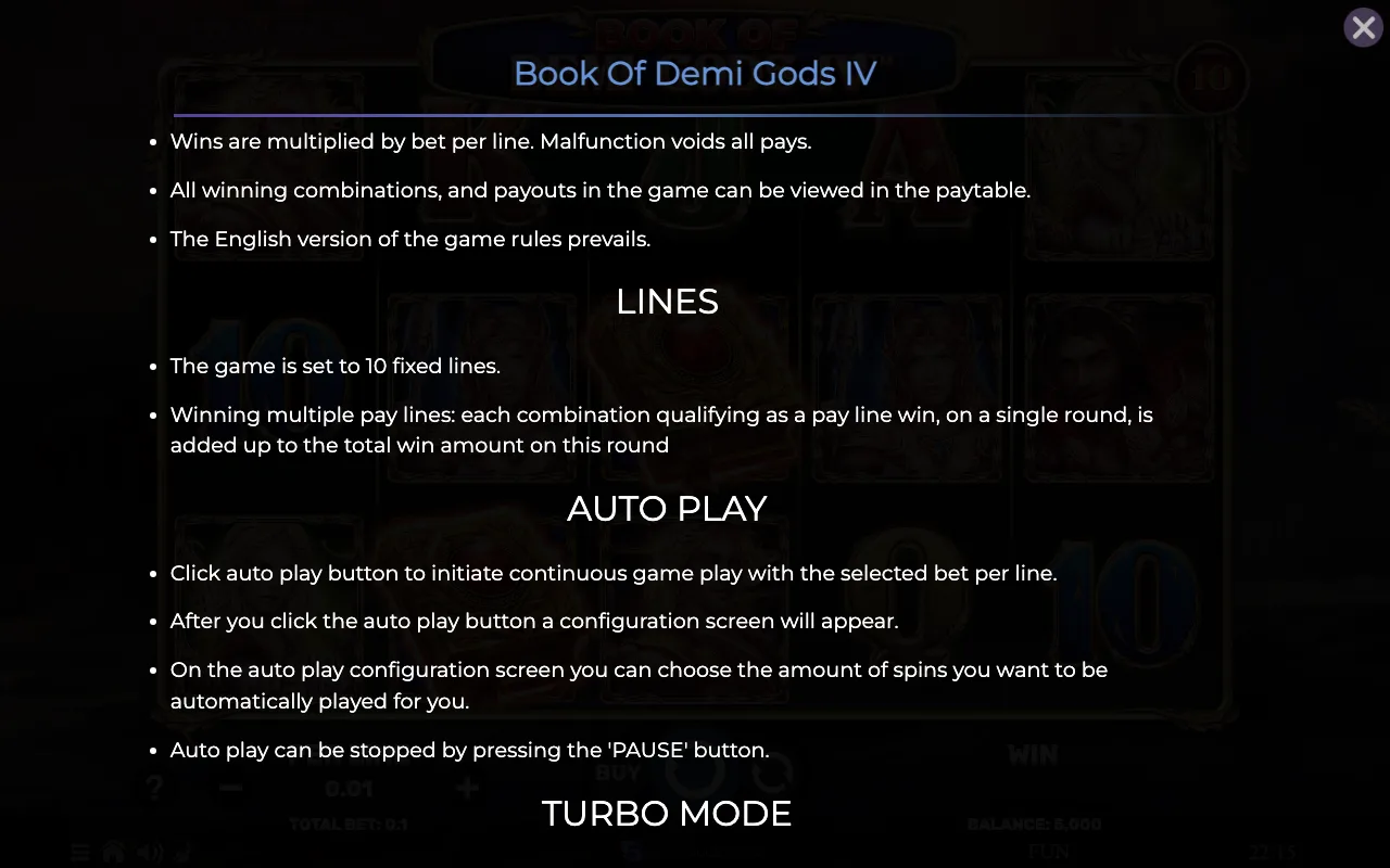Lines — Book of Demi Gods 4