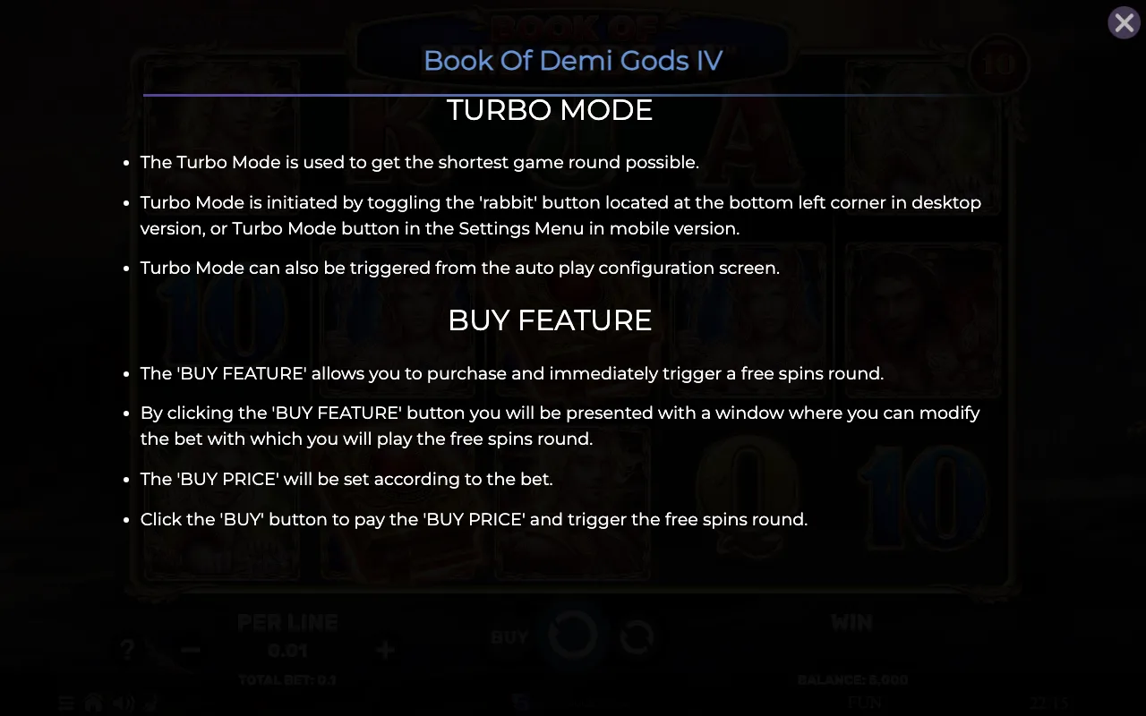 Game rules, page 8 — Book of Demi Gods 4