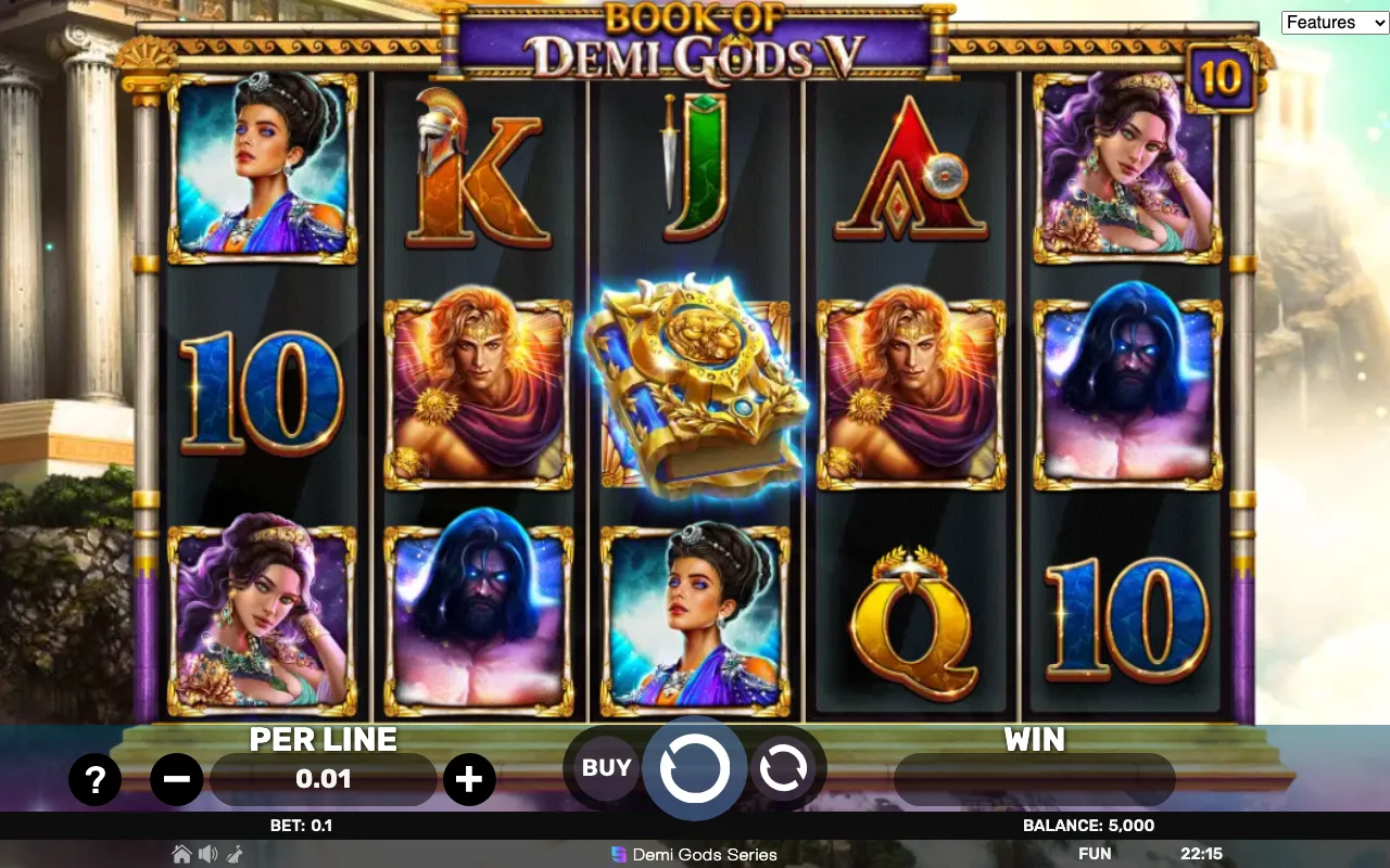 The base game — Book of Demi Gods 5