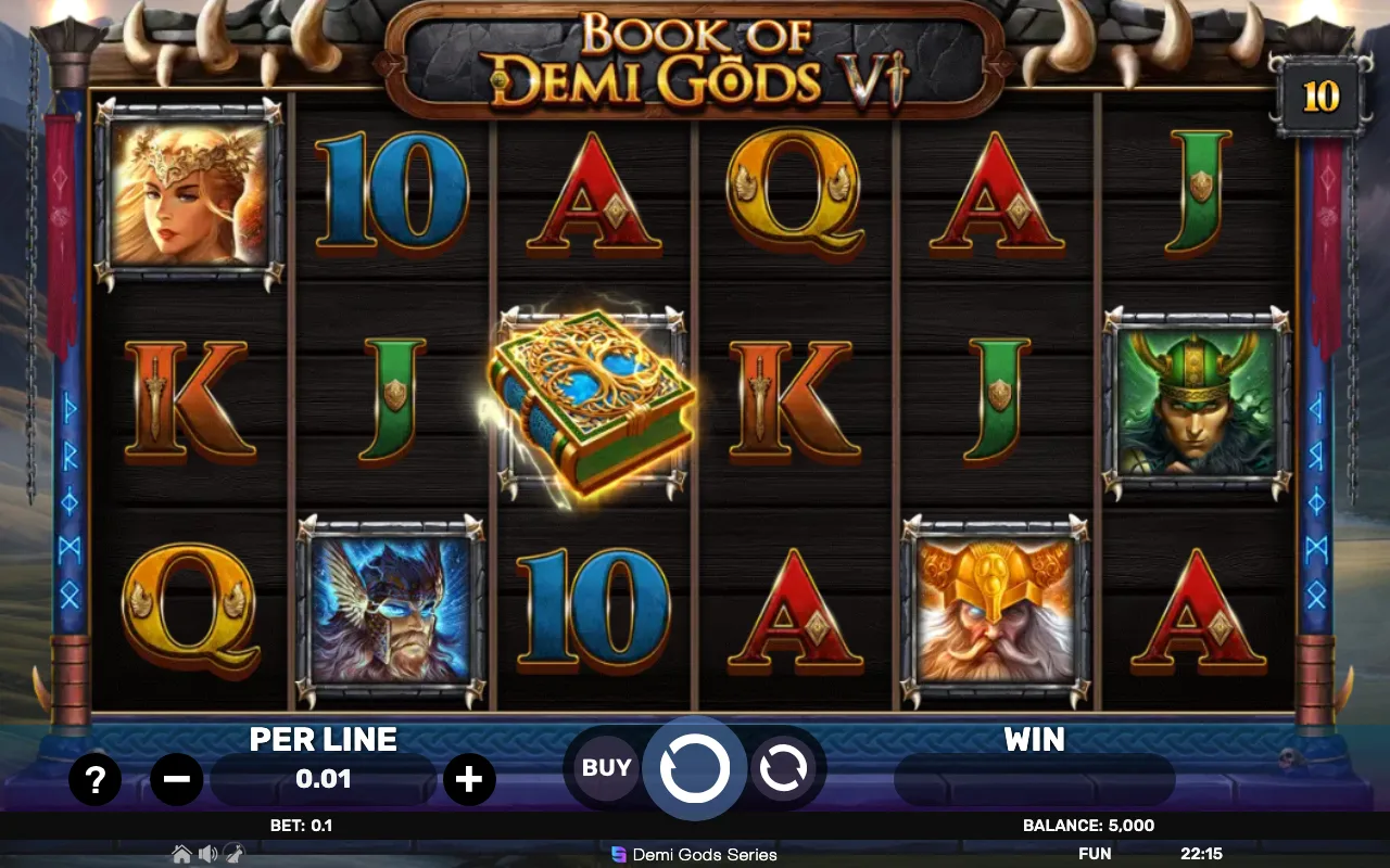 The base game — Book of Demi Gods vi