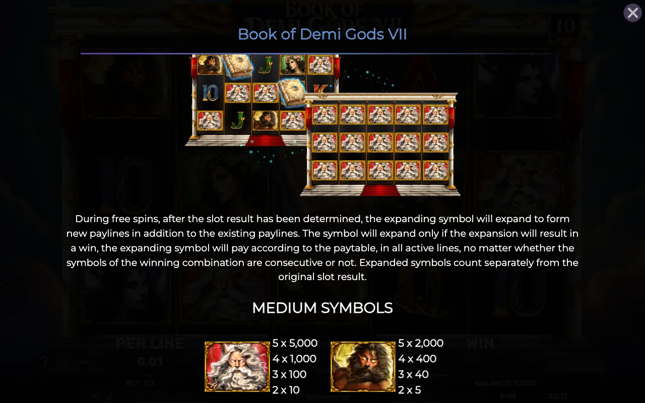 Game rules, page 3 — Book of Demi Gods Vii