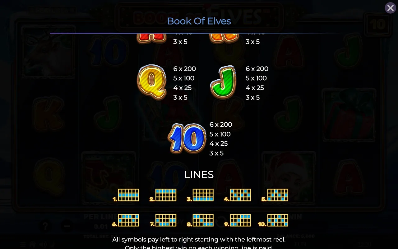 Game rules, page 4 — Book of Elves