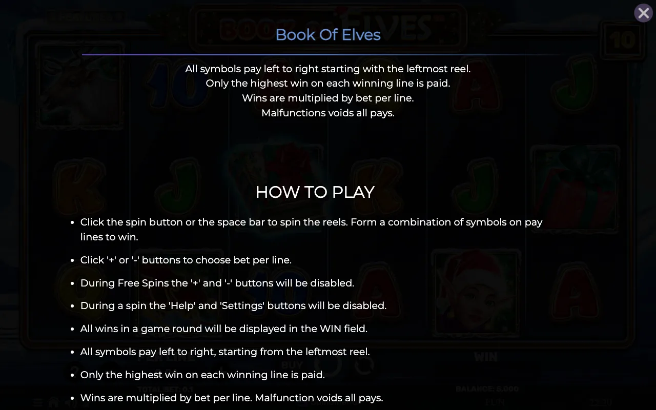 How to play — Book of Elves
