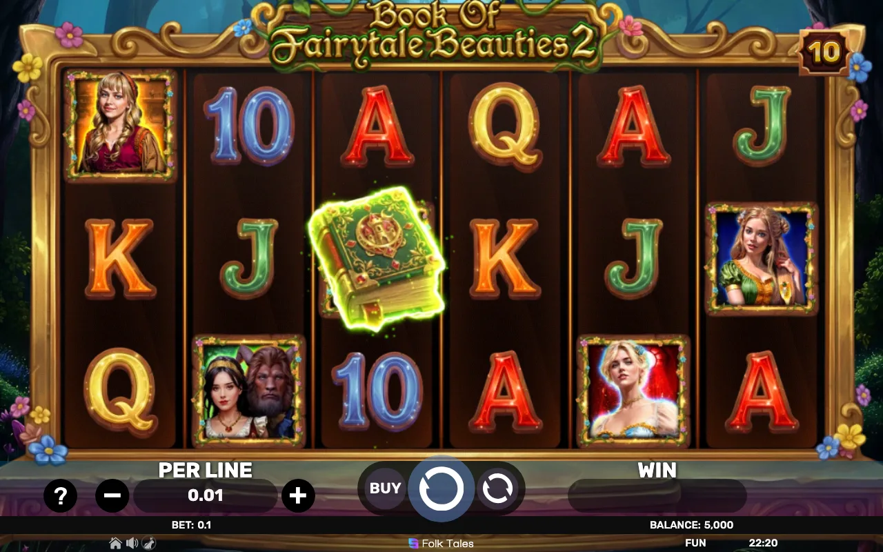 The base game — Book of Fairytale Beauties 2