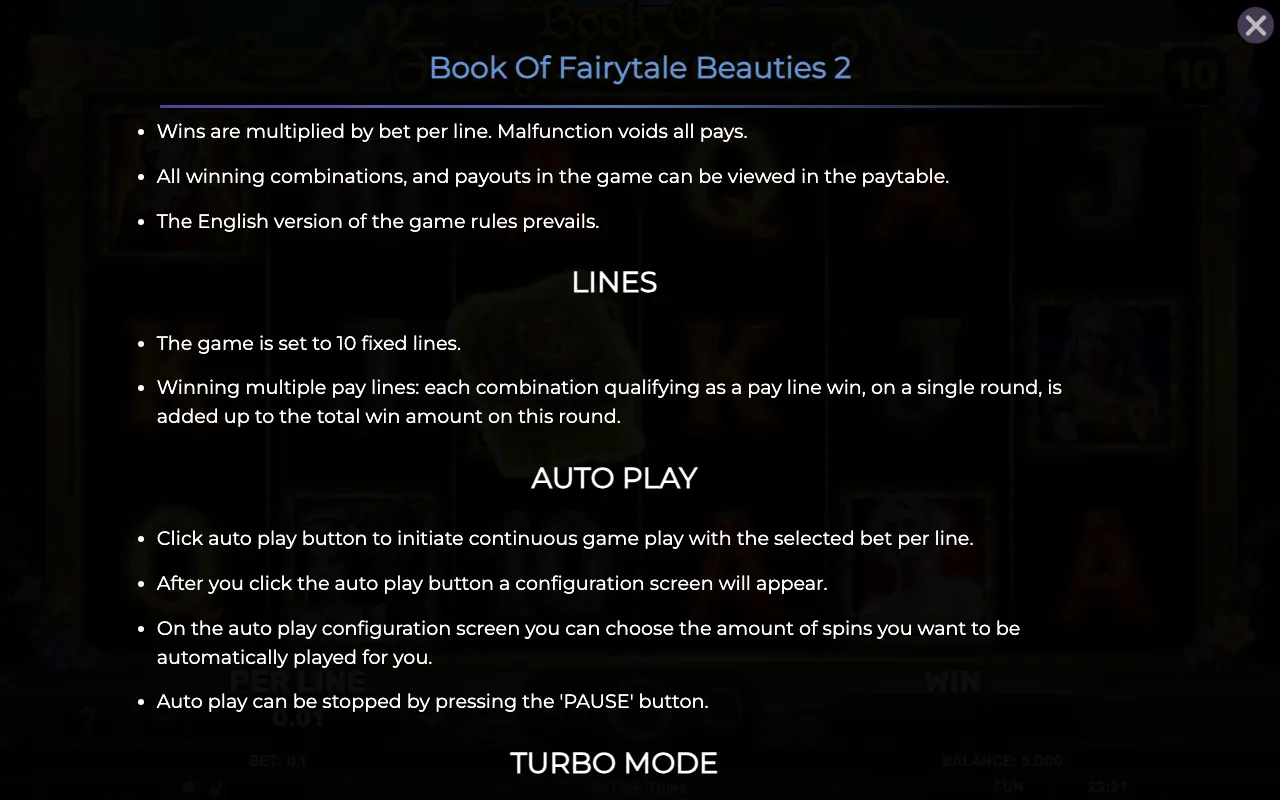 Lines — Book of Fairytale Beauties 2