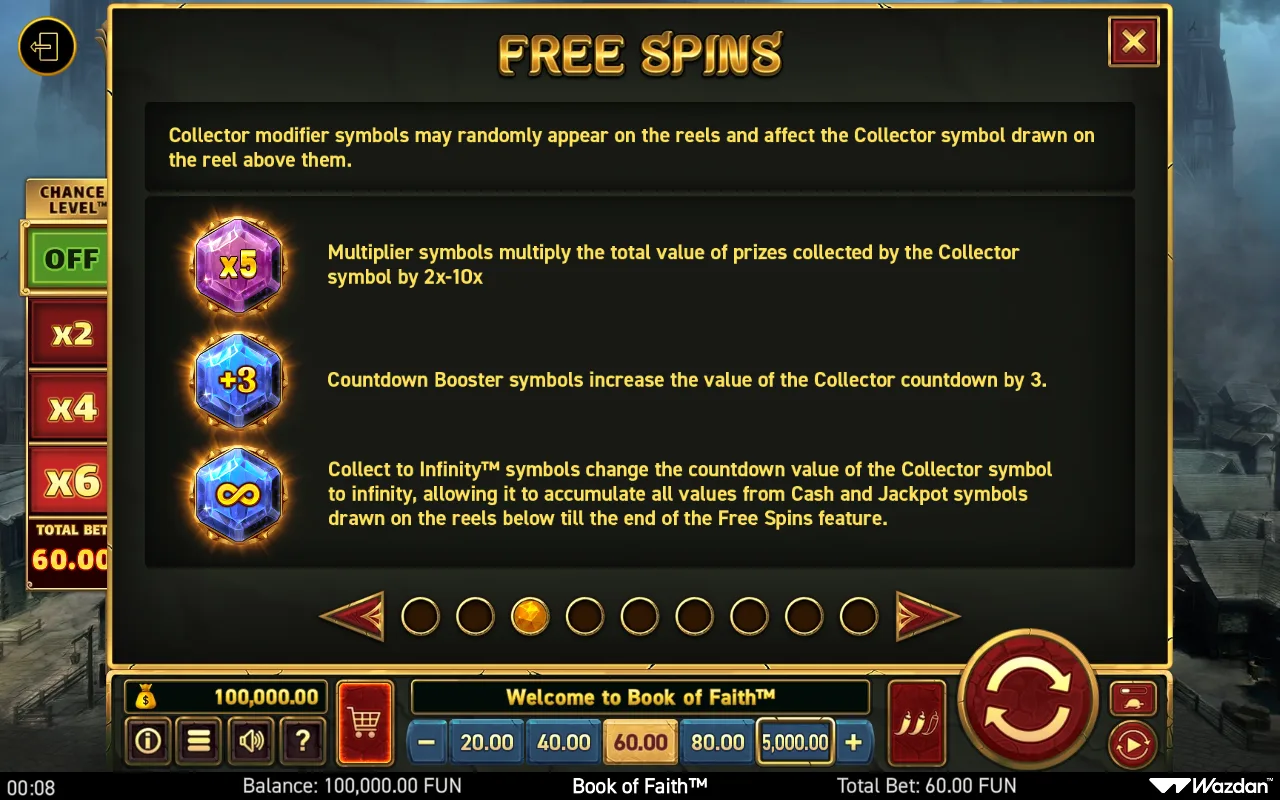 Game rules, page 3 — Book of Faith