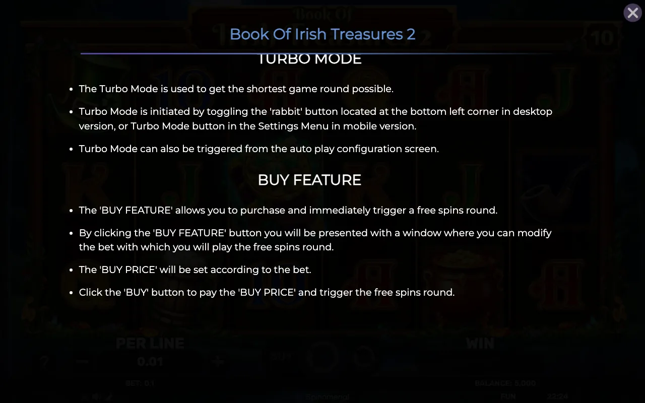 Game rules, page 7 — Book of Irish Treasures 2
