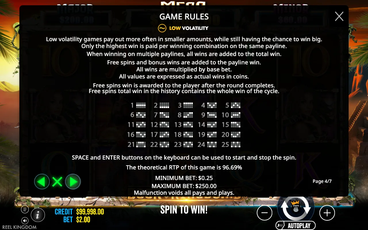 Game rules, page 4 — Book of Kingdoms