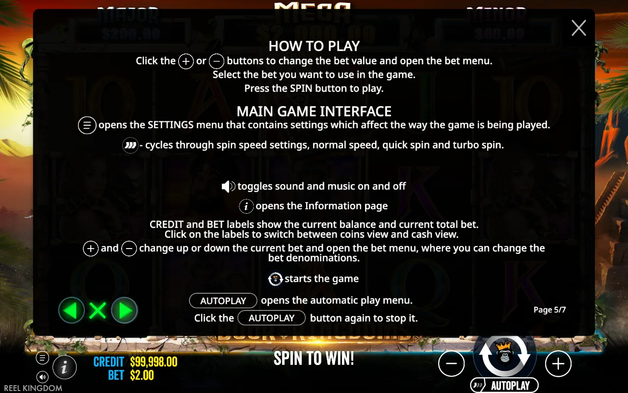 How to play — Book of Kingdoms