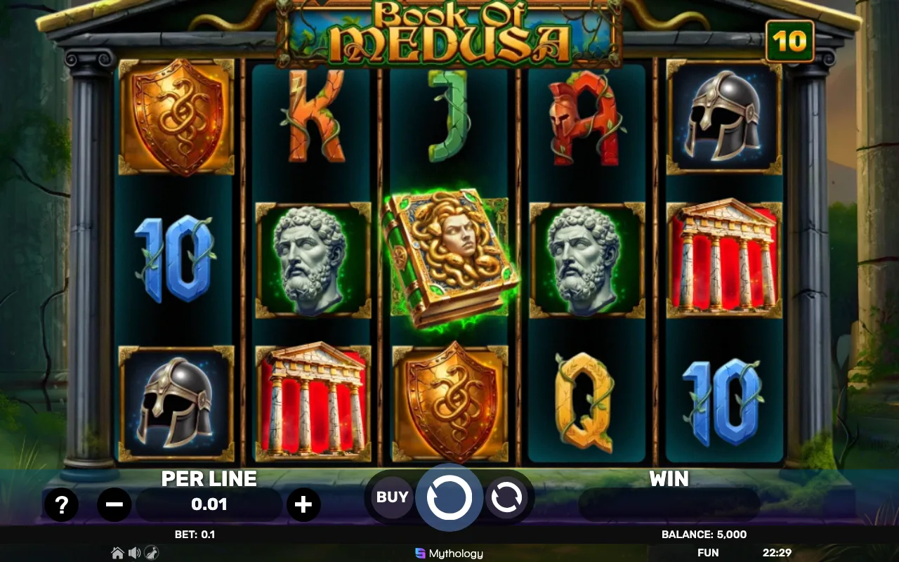 The base game — Book of Medusa