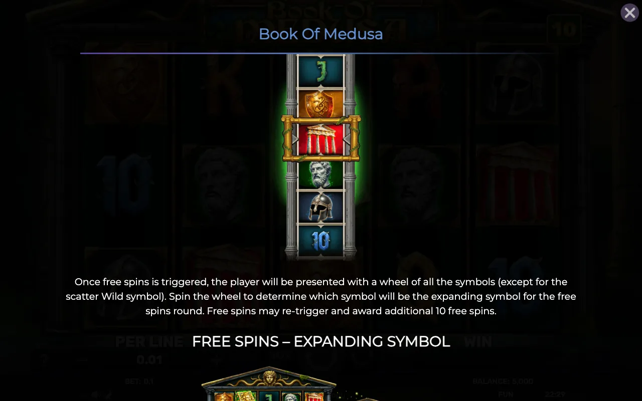Game rules, page 2 — Book of Medusa